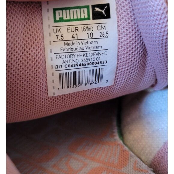 Puma Basket Satin EP Woven‎ Pink Sneakers 10Tennis Shoes Low Top SPEEDCAT - Picture 3 of 8